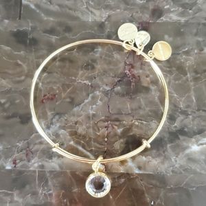 Alex and Ani April Birthstone Bracelet